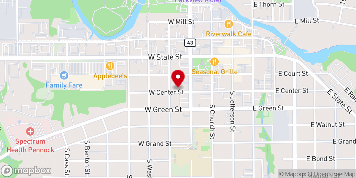 Map showing location of Rectory Emmaual