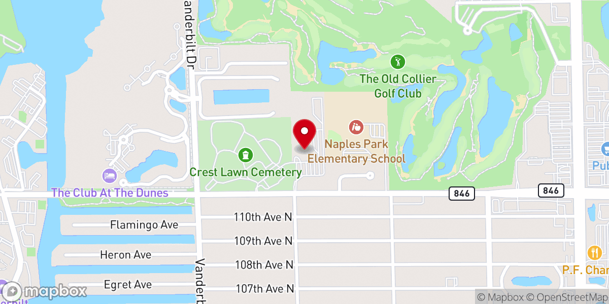 Map showing location of Saint John the Evangelist Catholic Church