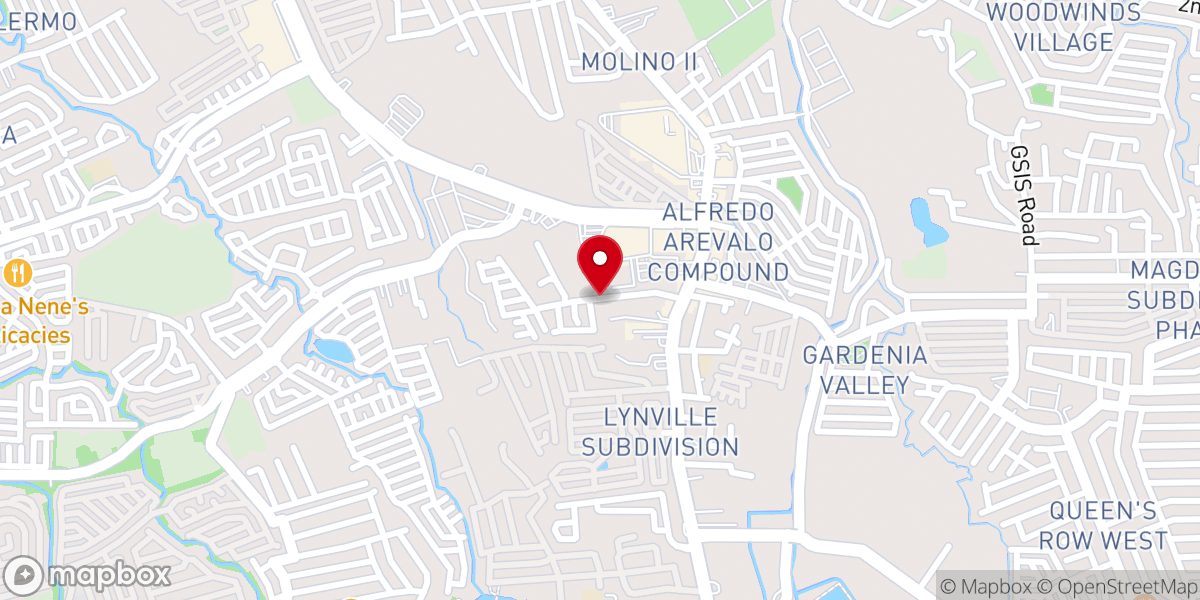 Map showing location of Blessed Son of Man Bible Baptist Church