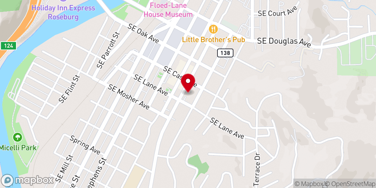 Map showing location of The Church of Light