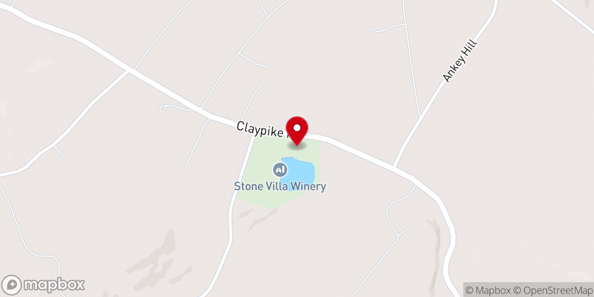 Map showing location of Stone Villa Wine Cellars