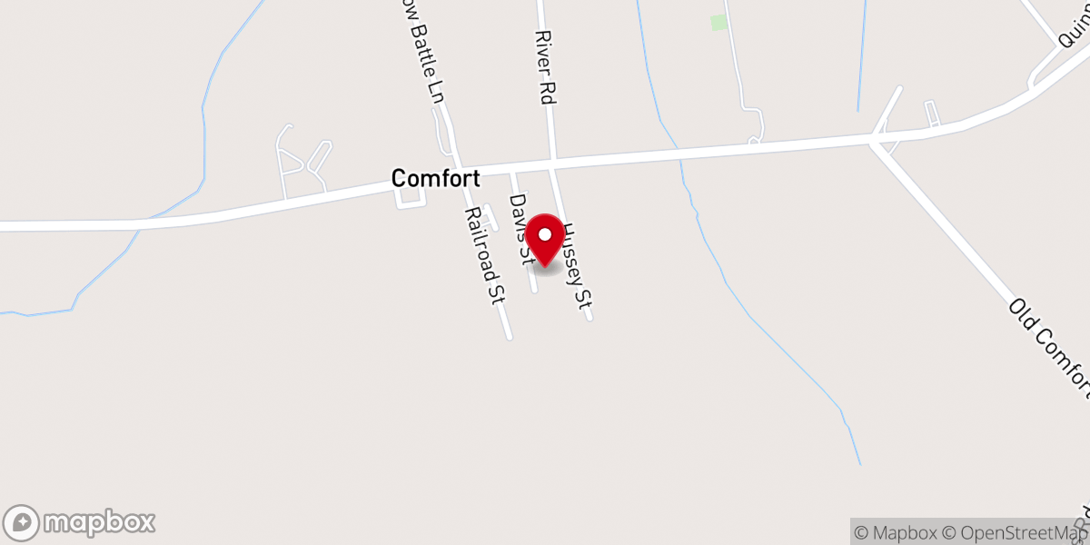 Map showing location of St Mary Holy Church
