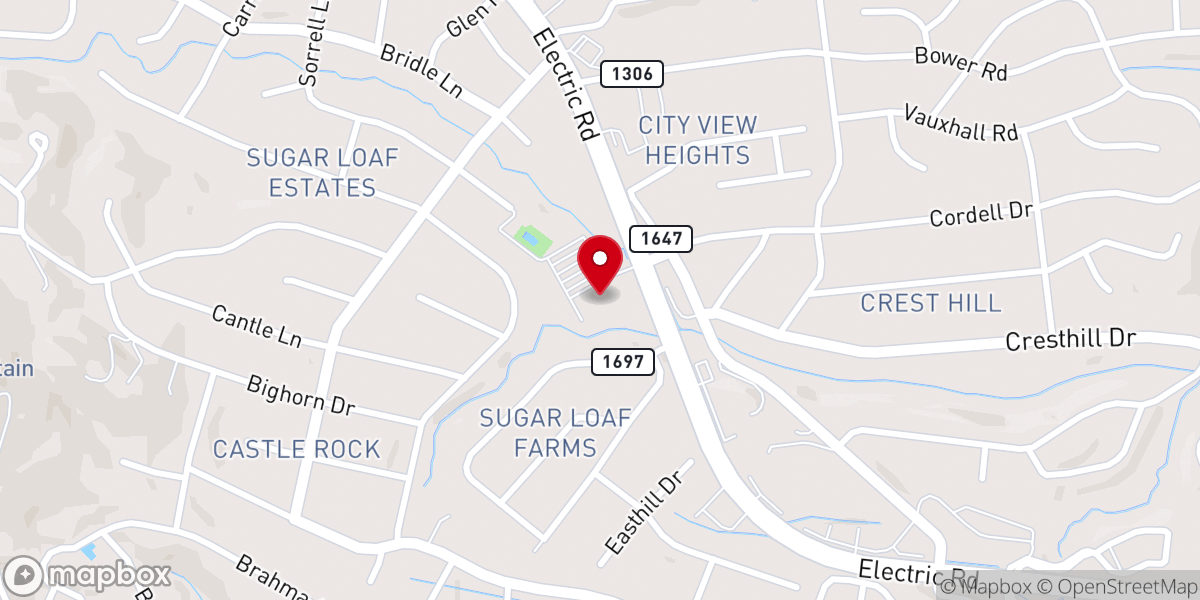 Map showing location of Our Lady of Nazareth Roman Catholic Church