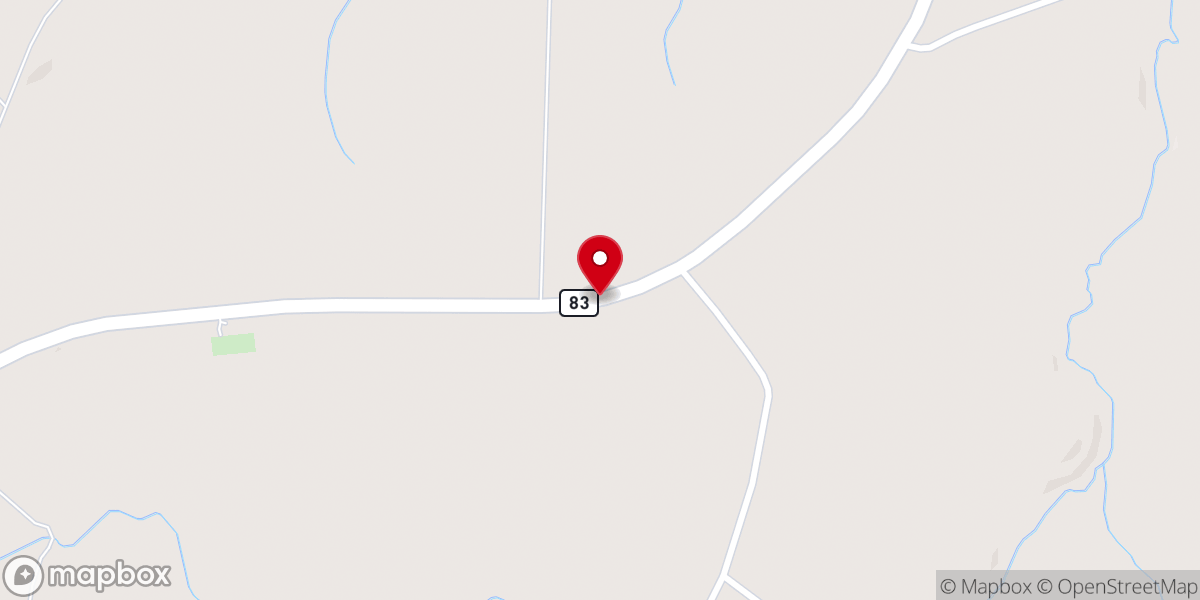 Map showing location of Mt Pleasant Baptist Church