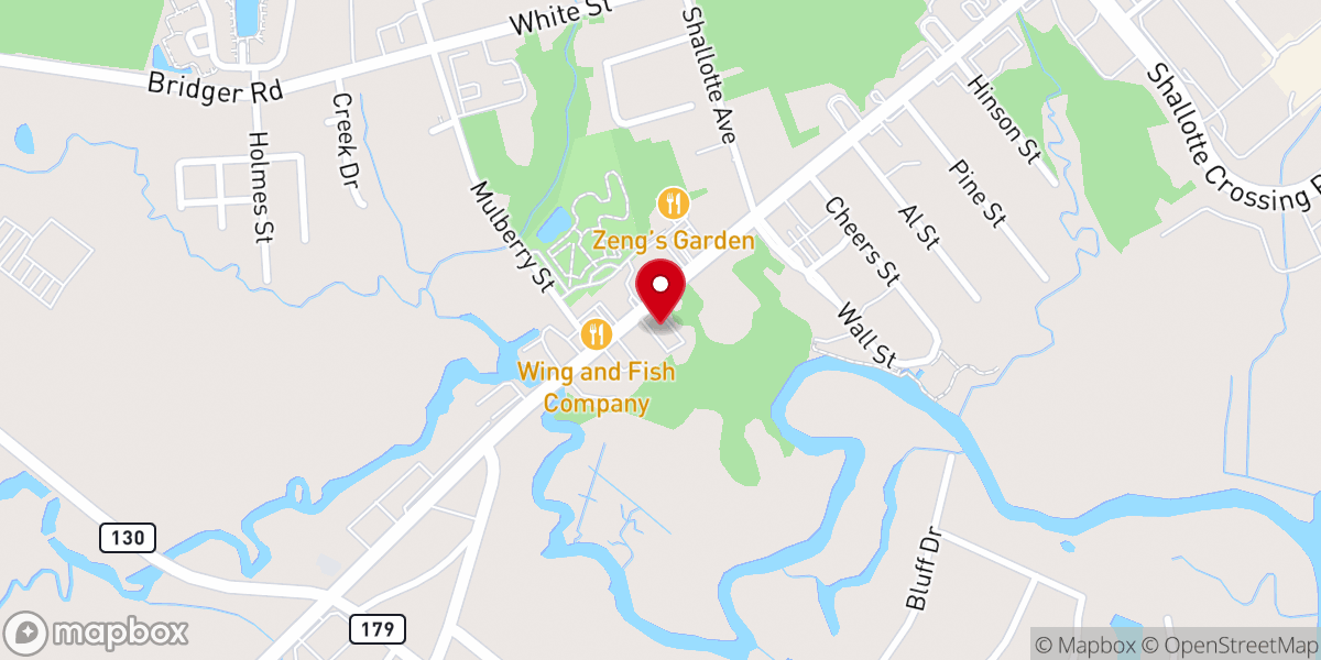 Map showing location of Eastside World Outreach