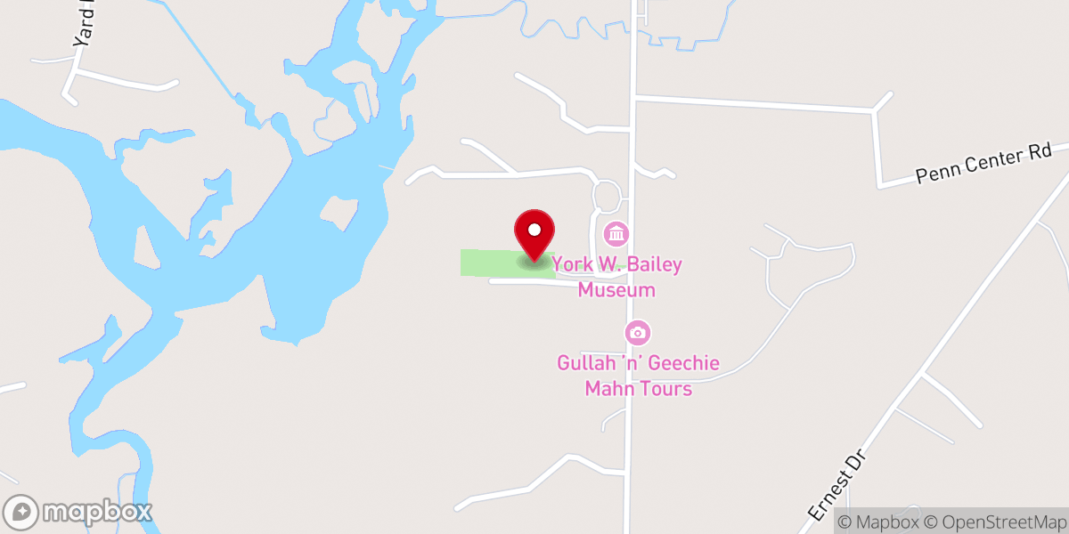Map showing location of Darrah Hall - Reconstruction Era National Historical Park