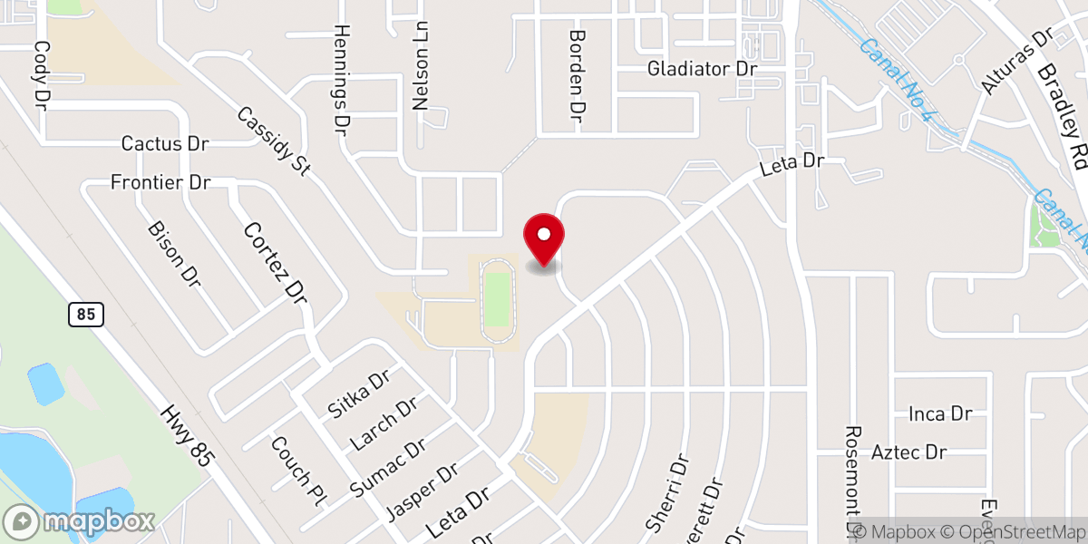 Map showing location of The Salvation Army Fountain Valley Corps