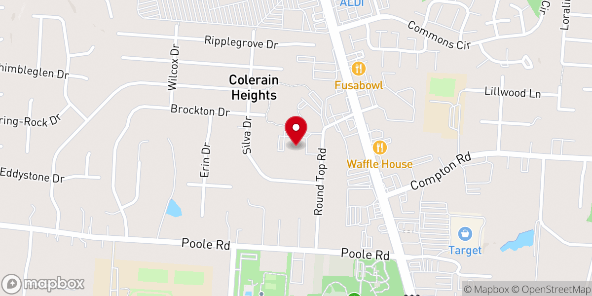 Map showing location of North Wind Church Inc
