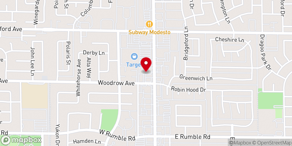 Map showing location of The Door Christian Church