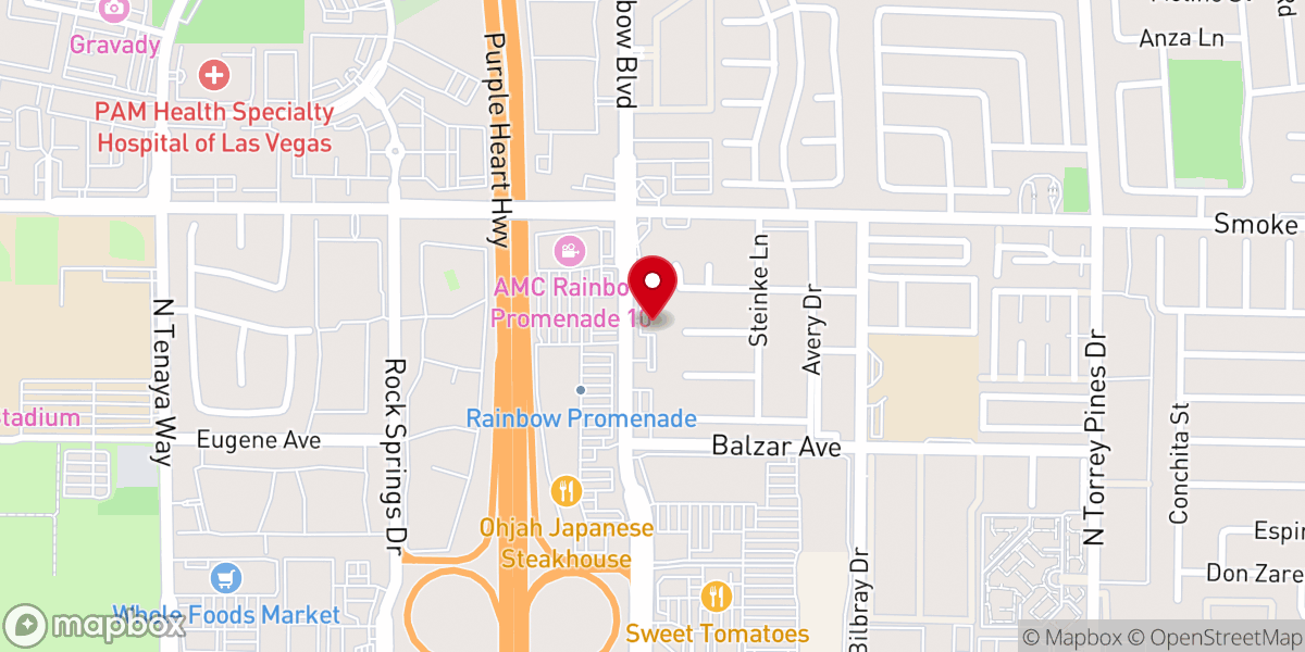 Map showing location of Chickband Ministries Inc