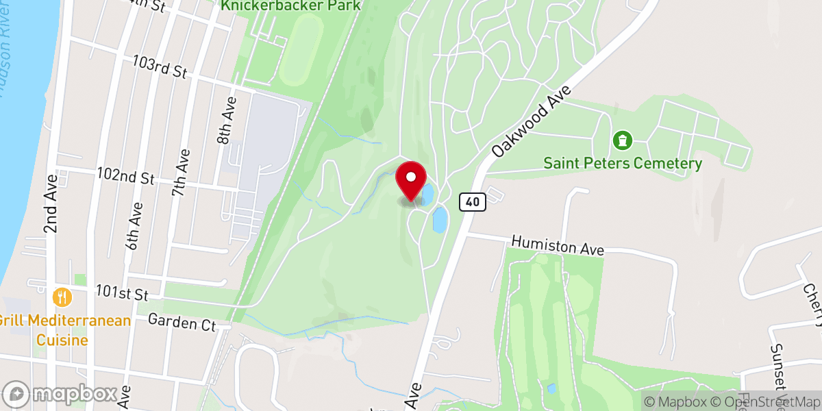 Map showing location of Gardner Earl Memorial Chapel