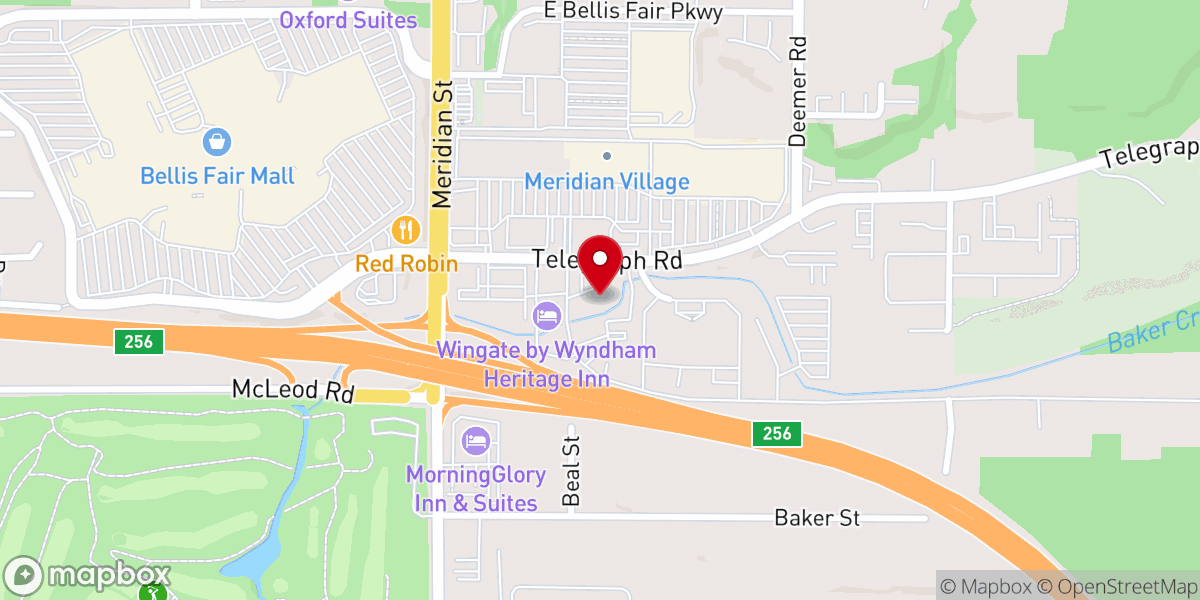 Map showing location of Christ Witness Ministries House of Prayer for All Nations