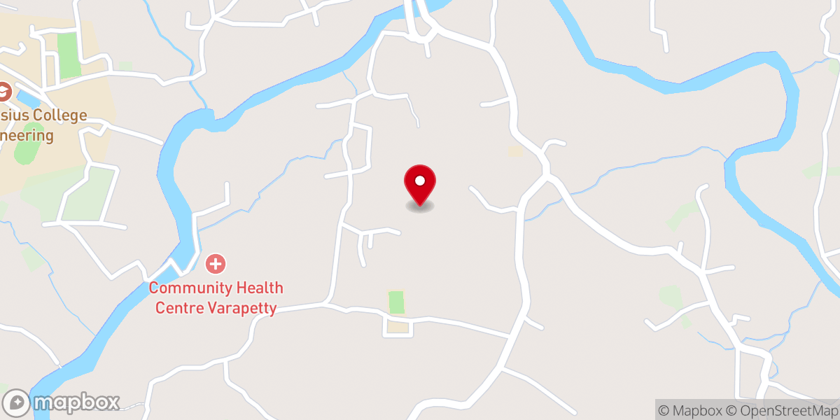 Map showing location of Kozhippilly