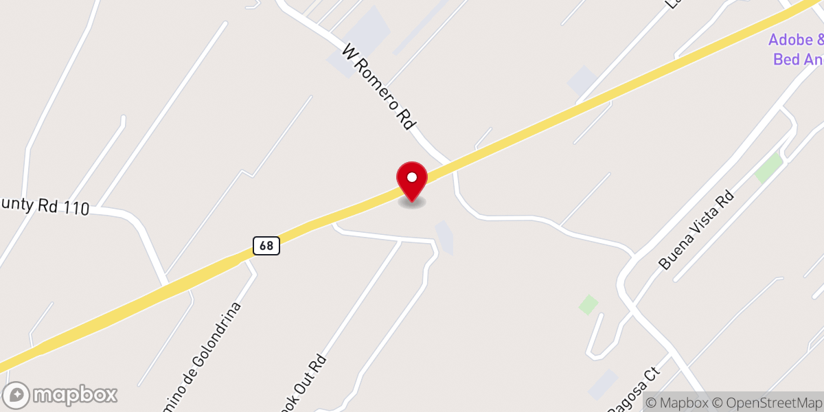 Map showing location of Los Rios River Runners