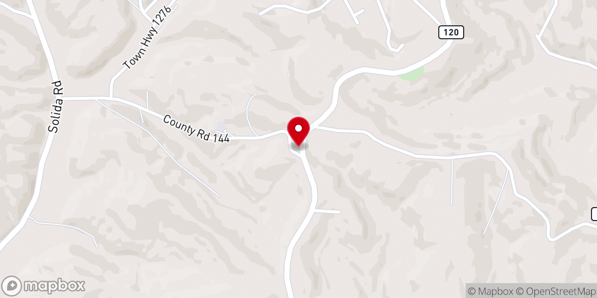 Map showing location of Macedonia Missionary Baptist Church