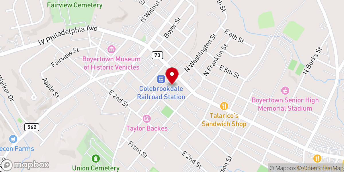 Map showing location of Full Gospel Church of Living Waters