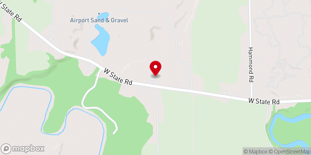 Map showing location of Victory Hill Church
