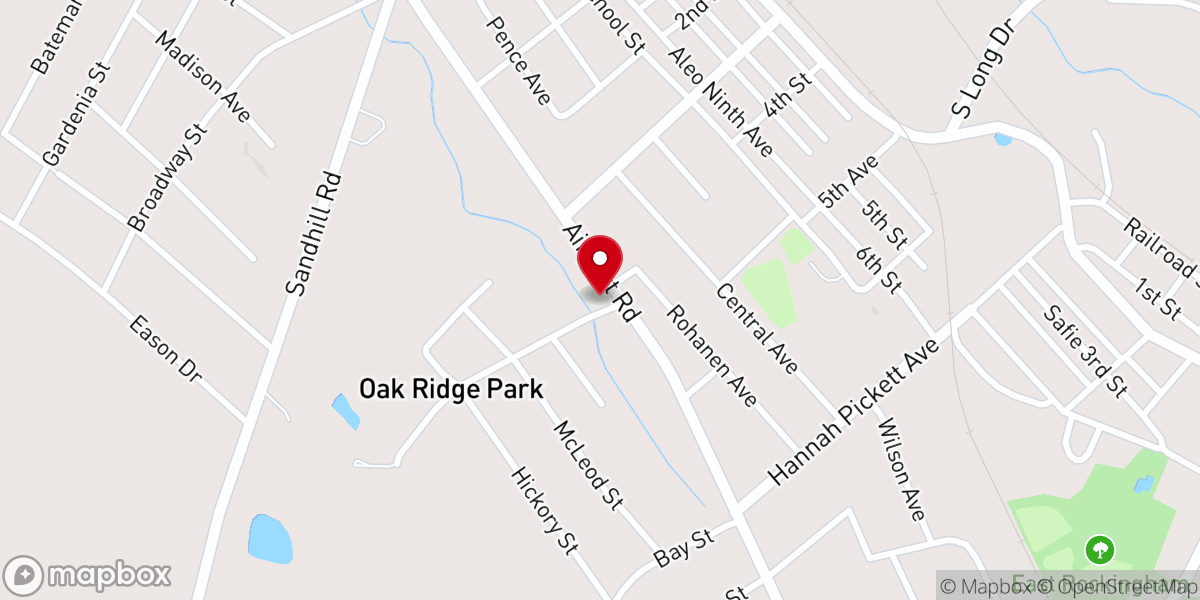 Map showing location of We Care House of Refuge