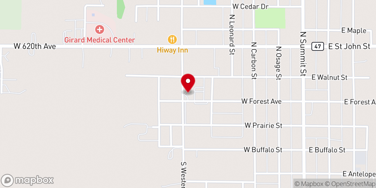 Map showing location of A Meal in His Name c/o (St Michaels Church) - Food Distribution Center