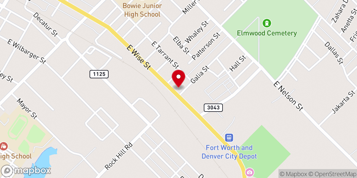 Map showing location of ProStructures of Bowie