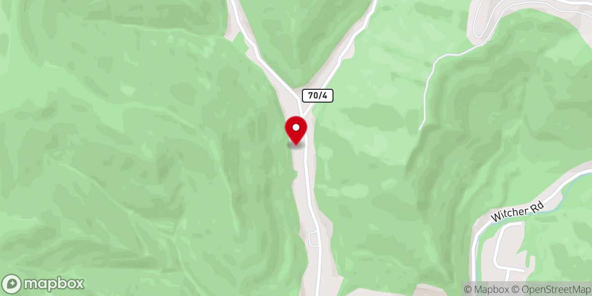 Map showing location of Esta Memorial Baptist Church