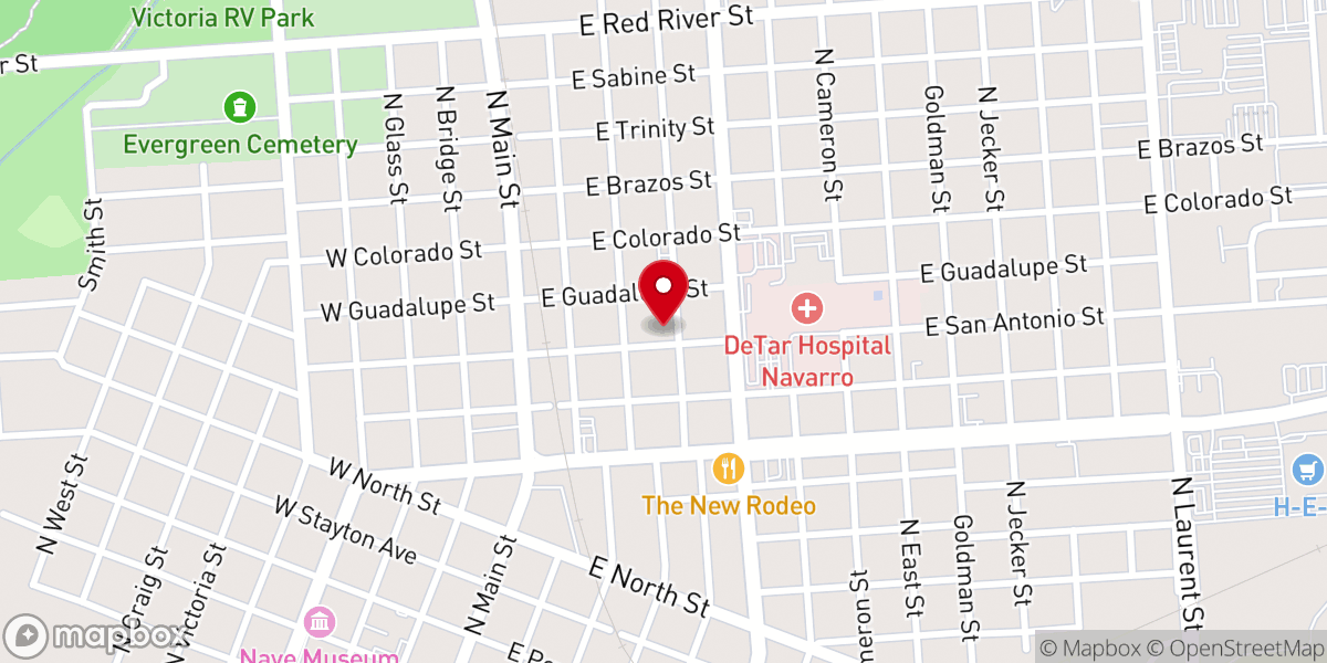 Map showing location of Christ Presbyterian Church, PCA