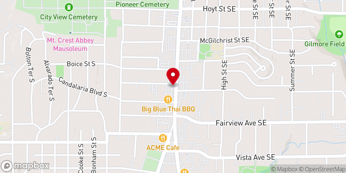 Map showing location of Genesis One Christian Ministries
