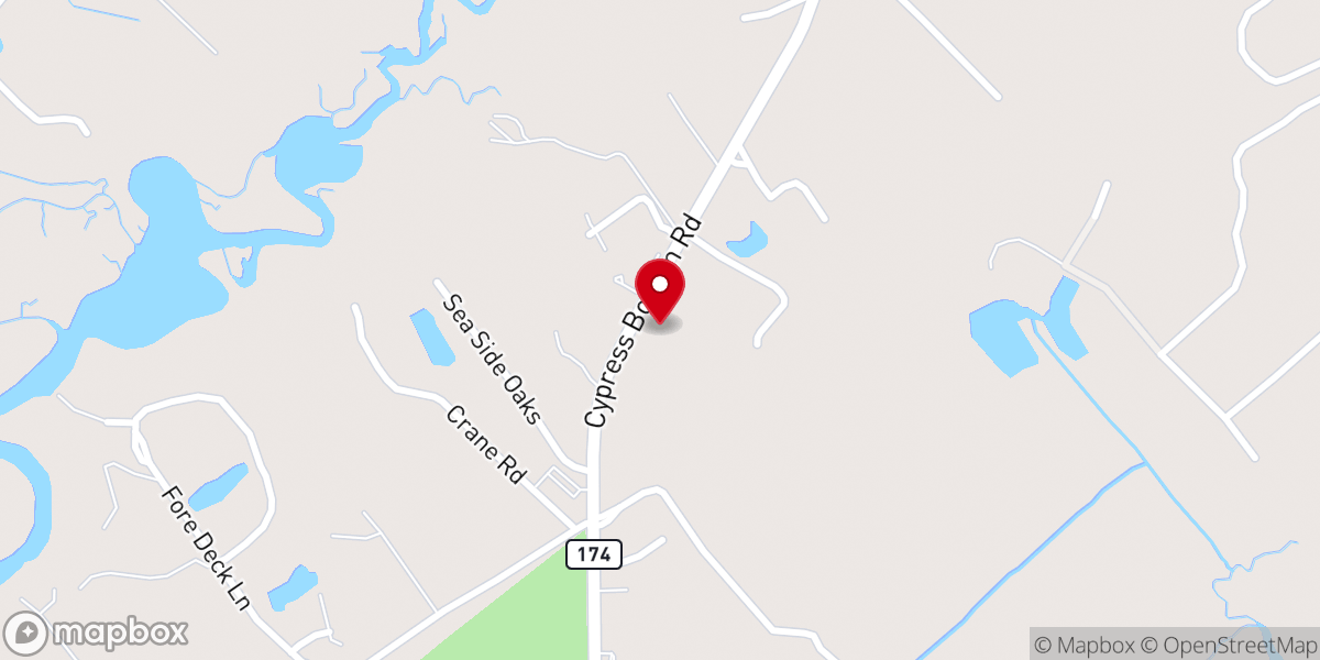 Map showing location of Catholic Church-St Frederick