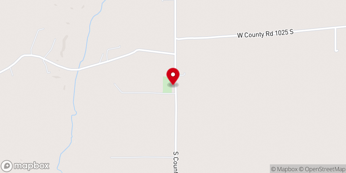 Map showing location of Westfork Church