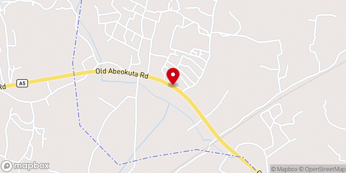 Map showing location of Foursquare Gospel Church Jesus pinnacle Assembly