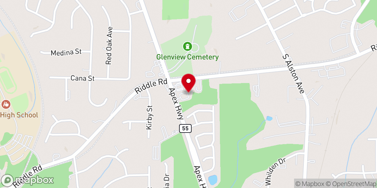 Map showing location of Community Fellowship International Church