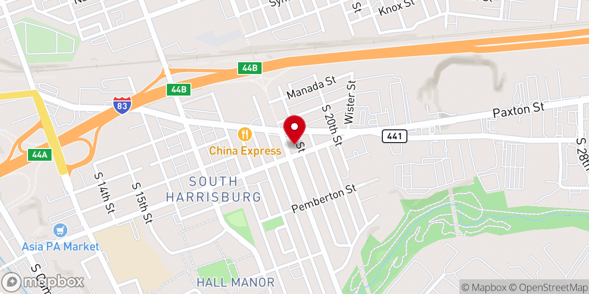 Map showing location of Iglesia Pentecostal Misionera de Jesucristo Inc Dios es Bueno