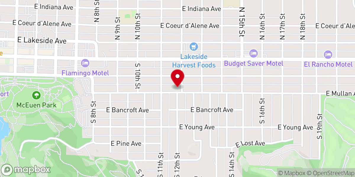 Map showing location of Hes the Solution Inc