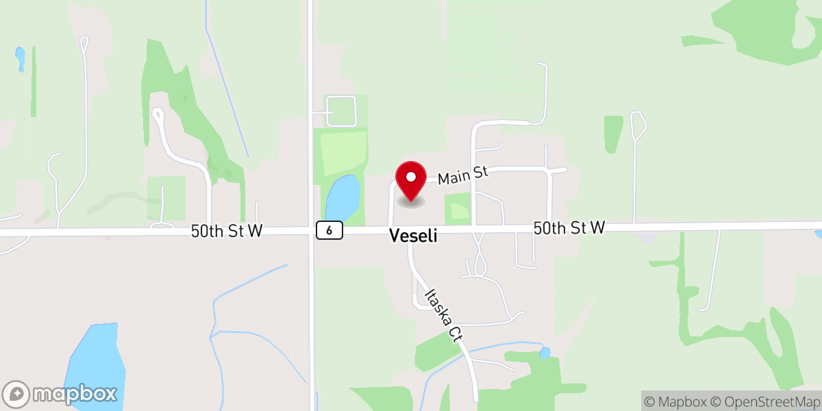 Map showing location of Most Holy Trinity Parish