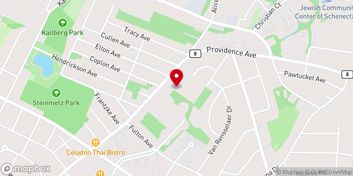 Map showing location of St Helen's Church