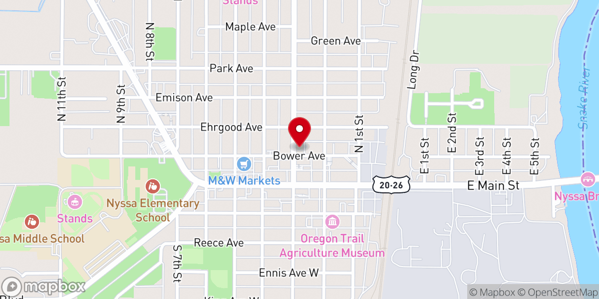 Map showing location of Iglesia Pentecostes Cristo Viene
