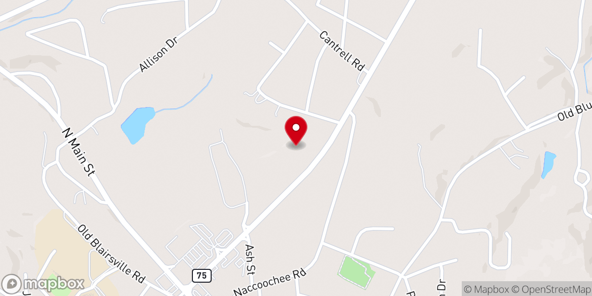 Map showing location of Fellowship Building