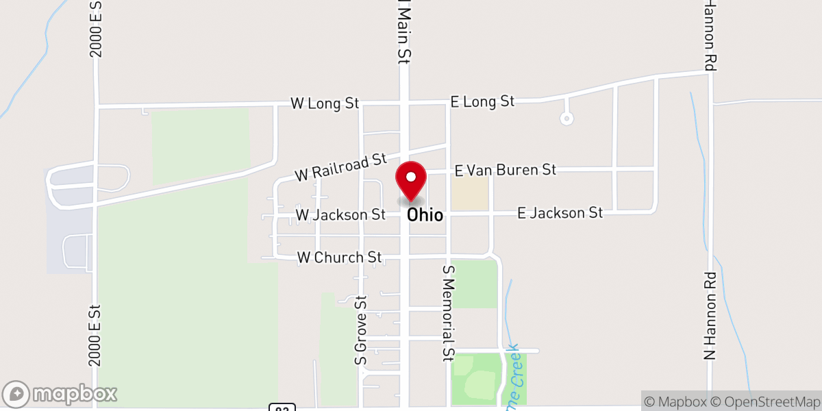 Map showing location of Immaculate Conception Catholic Church