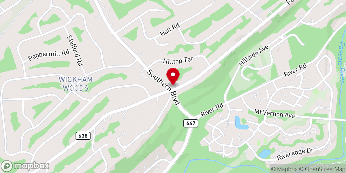 Map showing location of Chatham Church of Christ