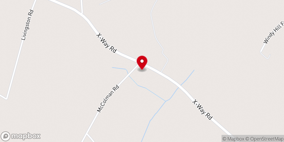 Map showing location of Church Peace Holiness