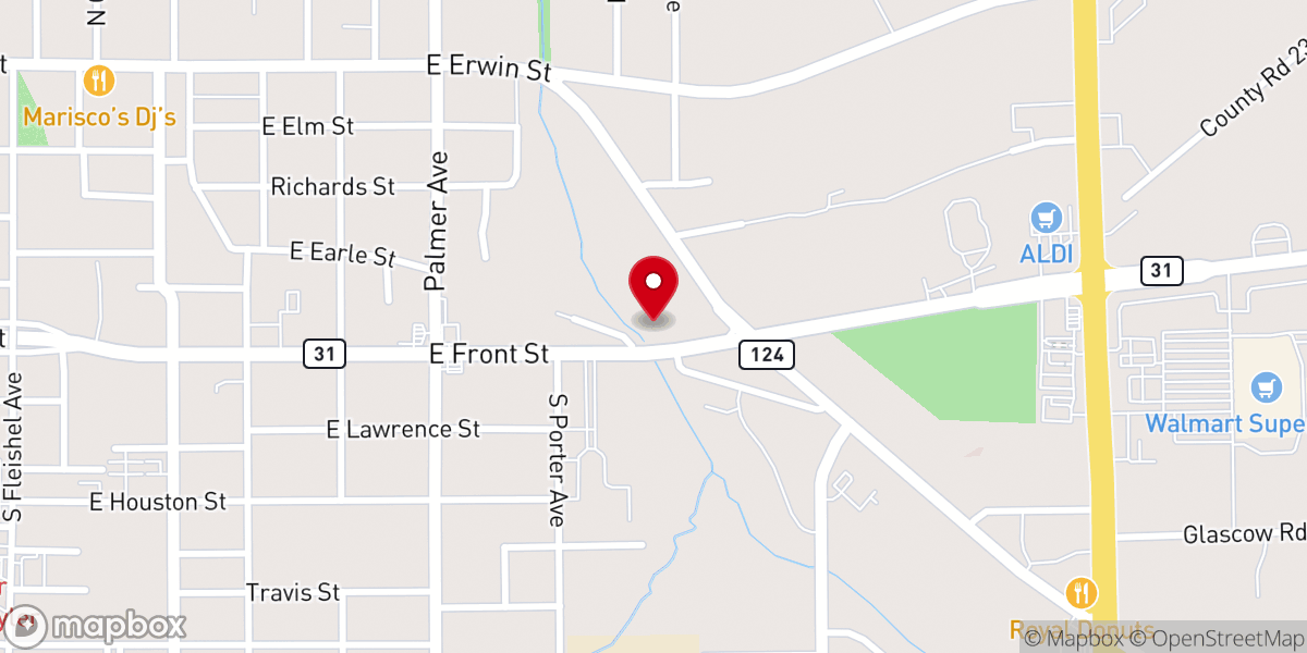 Map showing location of Real Vida Inc
