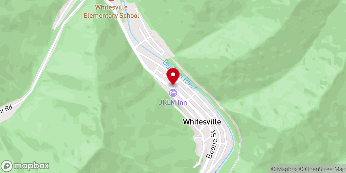Map showing location of Connecting Point Church