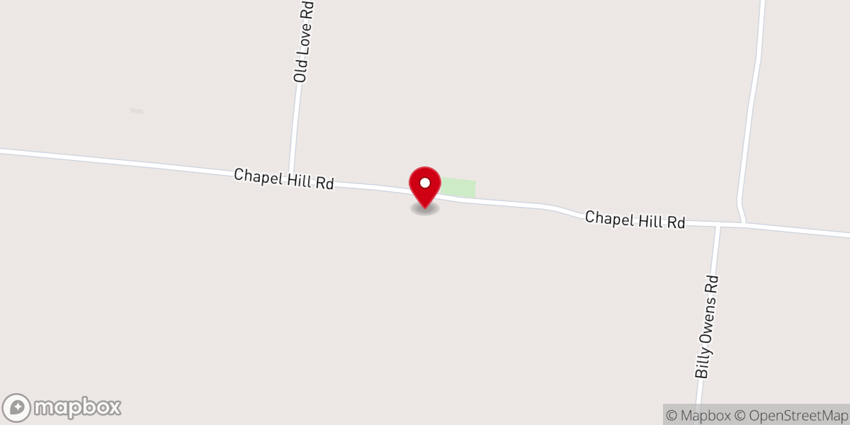 Map showing location of Johnson Grove Baptist Church SBC
