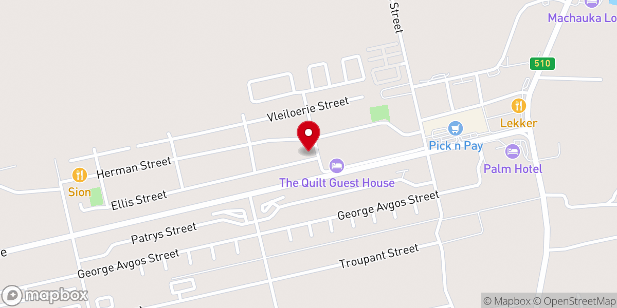 Map showing location of New Apostolic church