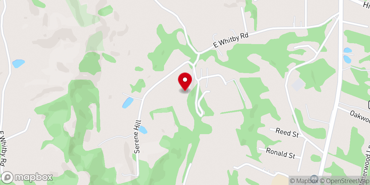Map showing location of Camp Gilead
