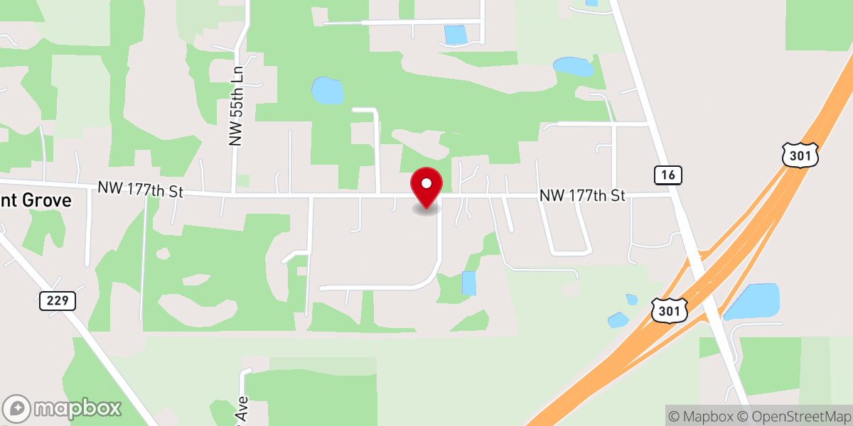 Map showing location of Warren J W