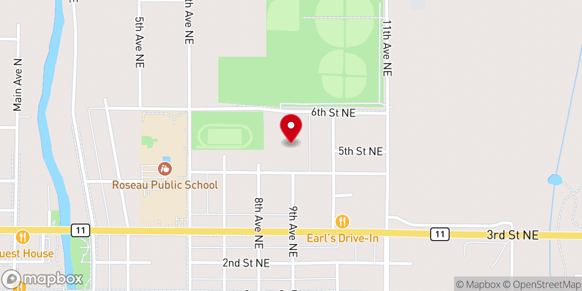 Map showing location of Messiah Lutheran Church