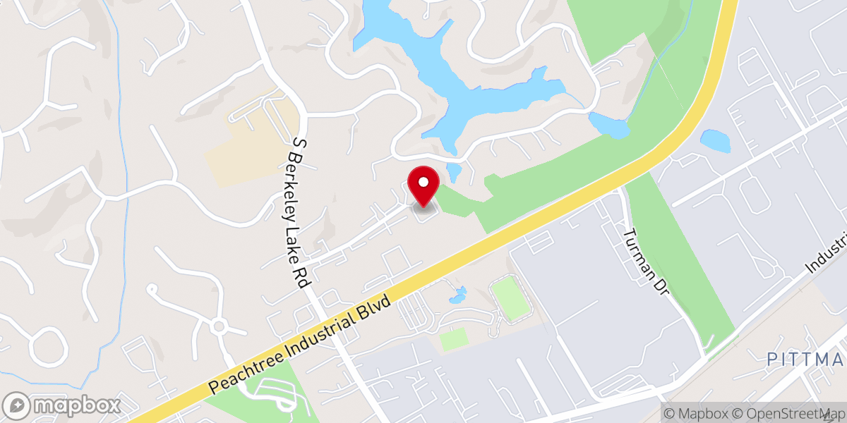 Map showing location of Grace Point Community Church