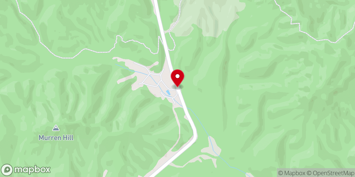 Map showing location of Butler Springs Christian Camp