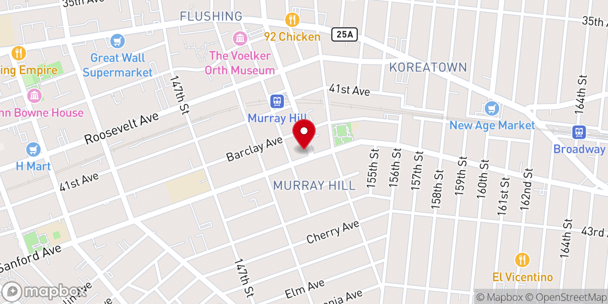 Map showing location of Blessing Christian Mission Inc